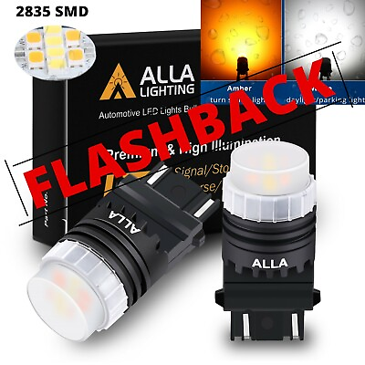 #ad 2 Color LED Front Turn Signal Light Bulb Lamps for 2008 17 Freightliner Cascadia $24.98