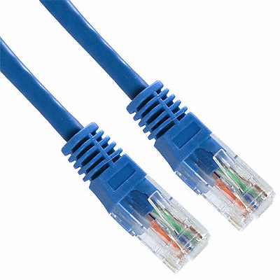 #ad 50 3#x27; Ft Cat5e Patch Cord Ethernet Network Cable Blue $42.95