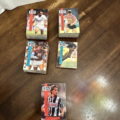 #ad 1990 1991 Pro Set Soccer Set is Missing 6 cards 118 Extra cards Included READ $15.00