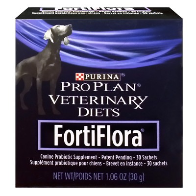 #ad Purina Fortiflora for Dogs Nutritional Supplement 30 Sachet Box $30.71