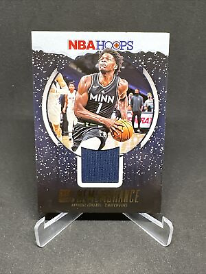 #ad 2023 24 NBA Hoops Rookie Remembrance #RR ANT Anthony Edwards Patch Timberwolves $9.99