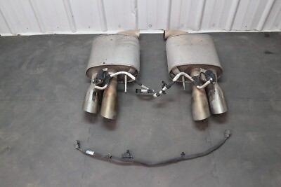 #ad 2018 2023 Ford Mustang GT Active Muffler w Harness SET OEM $399.99