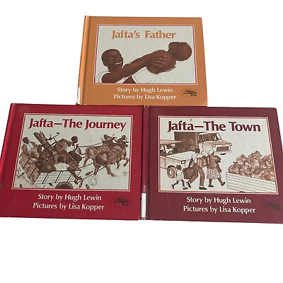 #ad Jafta#x27;s Father Jafta The Town Jafta The Journey By Hugh Lewin Lot of 3 Ex Lib $16.97