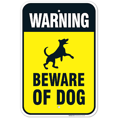 #ad Warning Beware of Dog Sign Dog Warning Sign $79.99