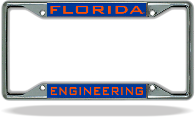 #ad Florida ENGINEERING License Plate Frame $26.99