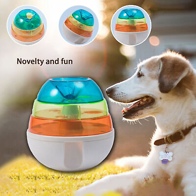 #ad Treat Dispensing Toy Detachable Relieve Boredom Dog Puppy Leaky Food Ball Abs $17.36