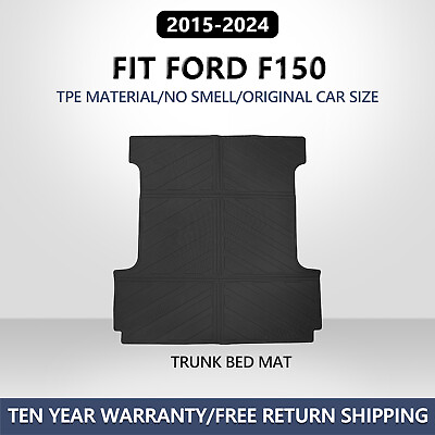#ad Truck Bed Liner TPE Truck Bed Mats Cargo Liner For 2015 2024 Ford F150 $88.86