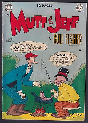 #ad Mutt and Jeff #43 1950 DC 5.5 Fine comic $24.70