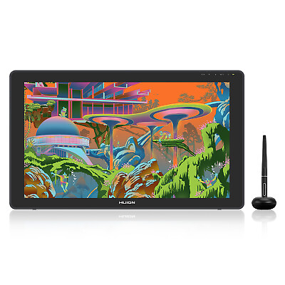 #ad #ad HUION KAMVAS 22 Plus Graphics Drawing Tablet Display QD LCD Screen 140% s RGB $441.99