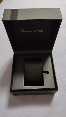#ad New Authentic Hamilton Watch Gift Retail Presentation Box amp; Manual $29.99