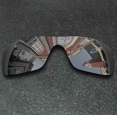 #ad US Black Iridium Polarized Replacement Lenses For Oakley Batwolf OO9101 $9.99