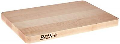 #ad John Boos Block Chop N Slice Maple Wood Edge Grain Reversible Assorted Sizes $40.21