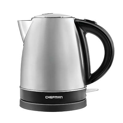 #ad Rapid Boil 1.7L Electric Kettle w Swivel Base Auto Shut Off Stainless $24.98