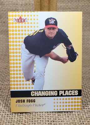 #ad 2002 Fleer Josh Fogg Changing Places Gold Back Baseball Card #459 Pirates A4 $1.75