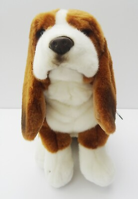 #ad Basset Hound toy dog as it is personalised gift wrapped 3 options GBP 29.95