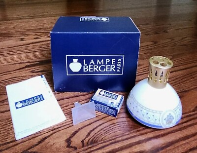 #ad NEW Lampe Berger Val De Loire Haviland Porcelain Fragrance Oil Lamp Paris France $64.50