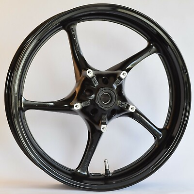 #ad NEW GLOSS BLACK Front Wheel Yamaha 2004 2012 R1 03 12 R6 06 09 R6S amp; FZ1 Rim $125.99