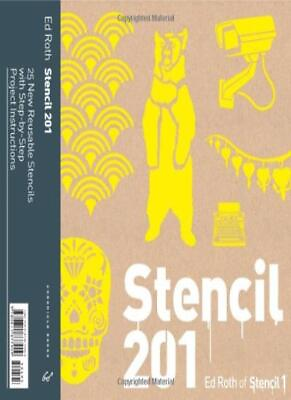 #ad Stencil 201: 25 New Reusable Stencils with Step by Step Project $12.59
