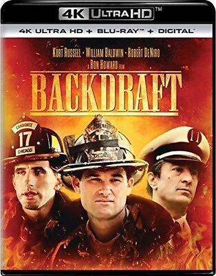 #ad Backdraft New 4K UHD Blu ray With Blu Ray 4K Mastering 2 Pack $19.71