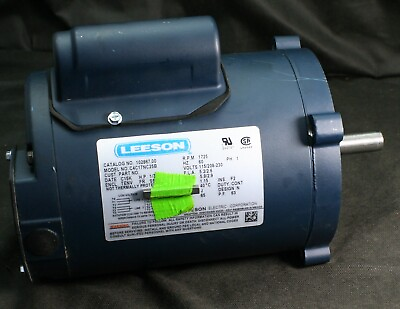 #ad One Leeson 102867 General Purpose Electric Motor AC 1725RPM 1 3HP 60HZ 56C NEW $397.00