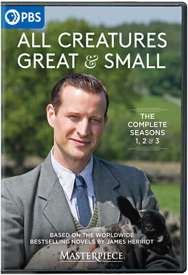 New: Masterpiece: All Creatures Great and Small Complete Seasons 1 3 DVD New DV $29.95