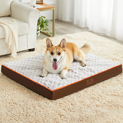 #ad Medium Dog Bed for Medium Size Dogs Orthopedic Pet Bed Waterproof Mattress with $59.46