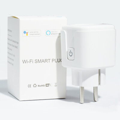 #ad Smart Plug WiFi Socket EU 16A Timing Function Tuya SmartLife APP Alexa Google $13.29