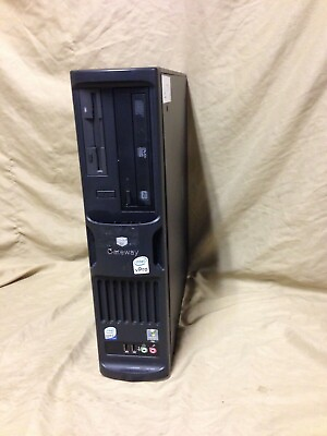 #ad HP Gateway Desktop Computer E4610S Intel Pentium Windows XP 3.5 Floppy drive $78.99