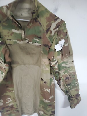 #ad Small Army Combat Shirt Multicam OCP Flame Resistant acs zipper new $40.99