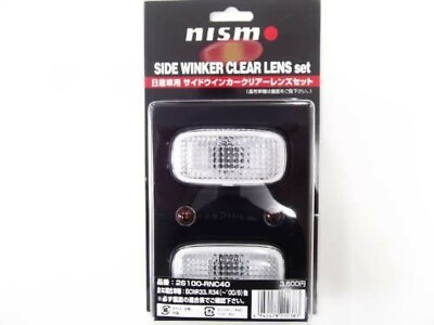 #ad Nissan nismo SKYLINE GTR GT R Side Turn Signal Clear Lens 26100 RNC40 From Japan $48.44