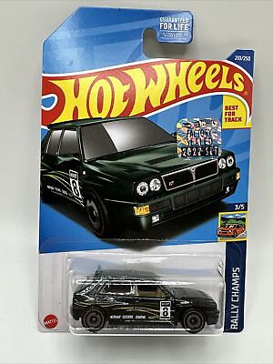 #ad Hot Wheels Lancia Delta Integrale Rally Champs Green From 2022 Factory Set $7.99