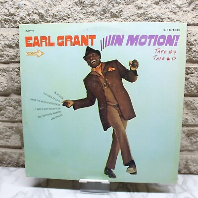 #ad Earl Grant In Motion Vinyl Record LP VG Album $5.98