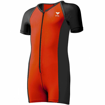 #ad TYR Boys#x27; Solid Thermal Suit $39.99