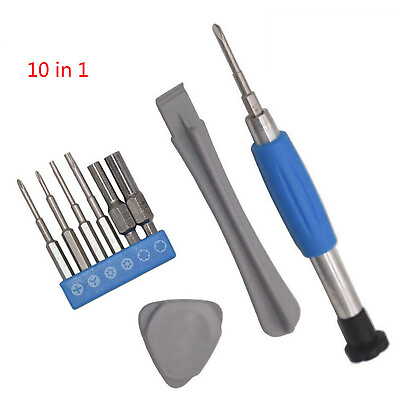 #ad For Nintendo Switch SNES N64 NES Wii Triwing Screwdriver Repair Tool Kit 10 in 1 $7.85