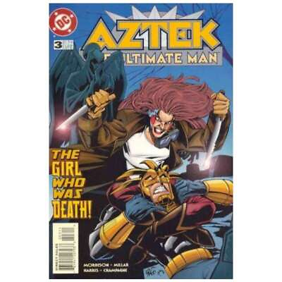 #ad Aztek: The Ultimate Man #3 in Near Mint condition. DC comics b@ $4.45
