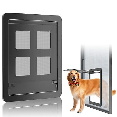 #ad Pet Screen Door 2023 Upgrade Large Dog Door for Screen Door with Magnetic Fl... $55.44