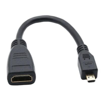 #ad Micro HDMI·compatible Male to HDMI compatible Female Adapter Connector Cable $1.87