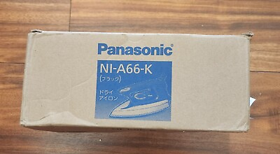 #ad Panasonic Automatic Iron Dry Iron NI A66 K BLACK Japan Domestic genuine prod $49.99