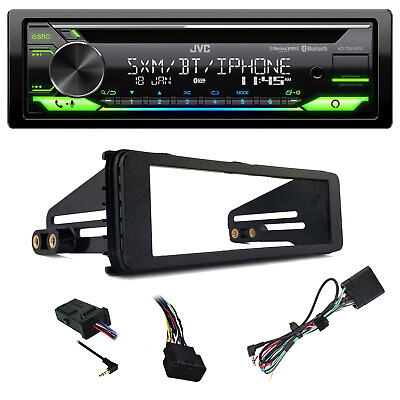 #ad JVC KD TD91BTS CD Stereo Receiver Handlebar Interface Harley Radio Install Kit $229.99