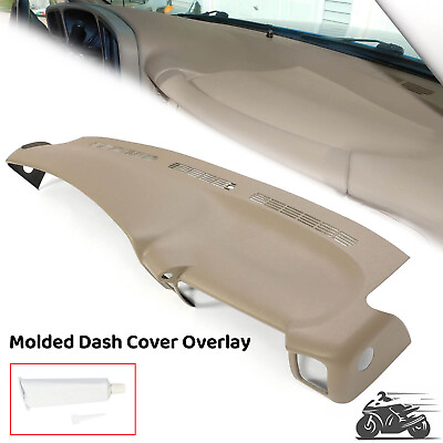 #ad Molded Dash Cover Overlay Painted ABS For Silverado Sierra 1999 2006 Light Tan $114.95