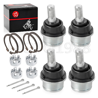 #ad 4sets Front Upper A Arm Ball Joint Kit For Honda 1993 2000 FourTrax 300 TRX300 $25.99