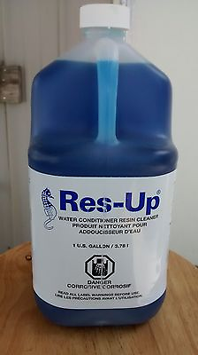 #ad Resup gallon size for water softeners. Res up liquid. $58.52