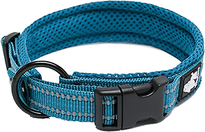 #ad Truelove Dog Collar Reflective Premium Duraflex BuckleHigh Grade Nylon Webbi... $15.99