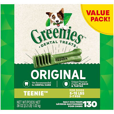 #ad #ad Original Flavor Dental Chew Treats Dogs Fights Plaque Tartar Vitamins Nutrients $34.76
