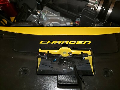 CHARGER Radiator Cover Lettering Overlay Decal for 2015 2022 Dodge Charger $12.00