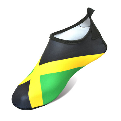 #ad Water Shoes for Women and Men Quick Dry Swim Beach Yoga Jamaica Reggae Rasta $13.99