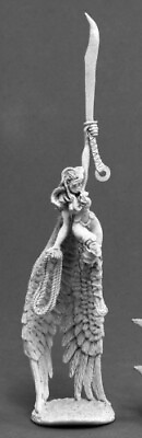 #ad Reaper Miniatures Jalinrix Female Devil #02760 Dark Heaven Unpainted Metal $7.07