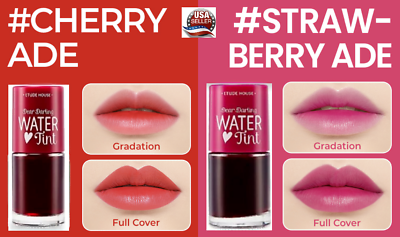 #ad Etude House Dear Darling Water Tint Lip Tint: CherryAde amp; StrawberryAde New $8.99