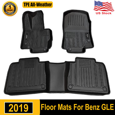 #ad For Mercedes Benz GLE 2019 Luxury Waterproof Universal Front and Rear Car Mat US $125.03