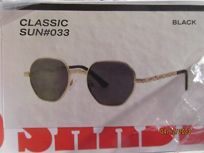 #ad #ad Brand New in Box MAD SHADE Designer Sunglasses Classic Retro SUN S 33 Black $7.55